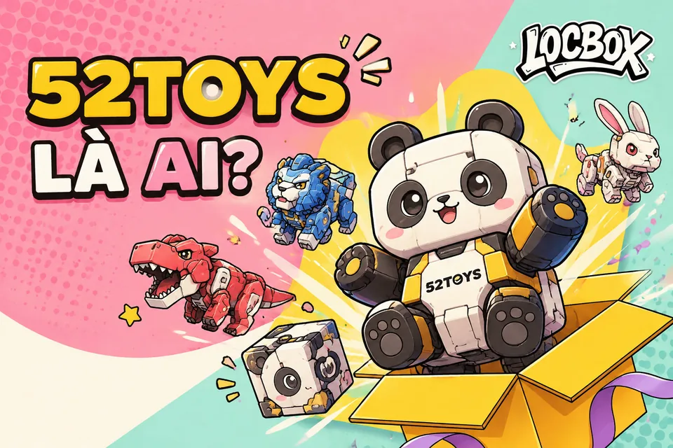 52toys là ai trong làng art toy Trung Quốc? Hồ sơ thương hiệu và các dòng nổi bật