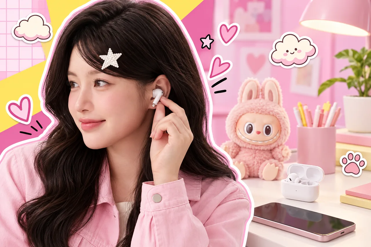 Bước 1: Kết nối và đeo AirPods Pro 3