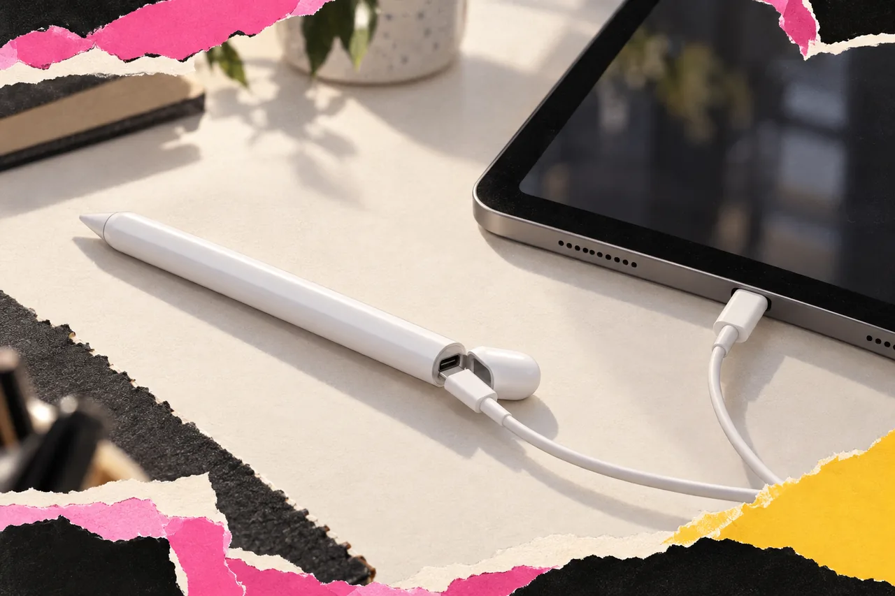 Cách sạc và ghép đôi Apple Pencil USB-C