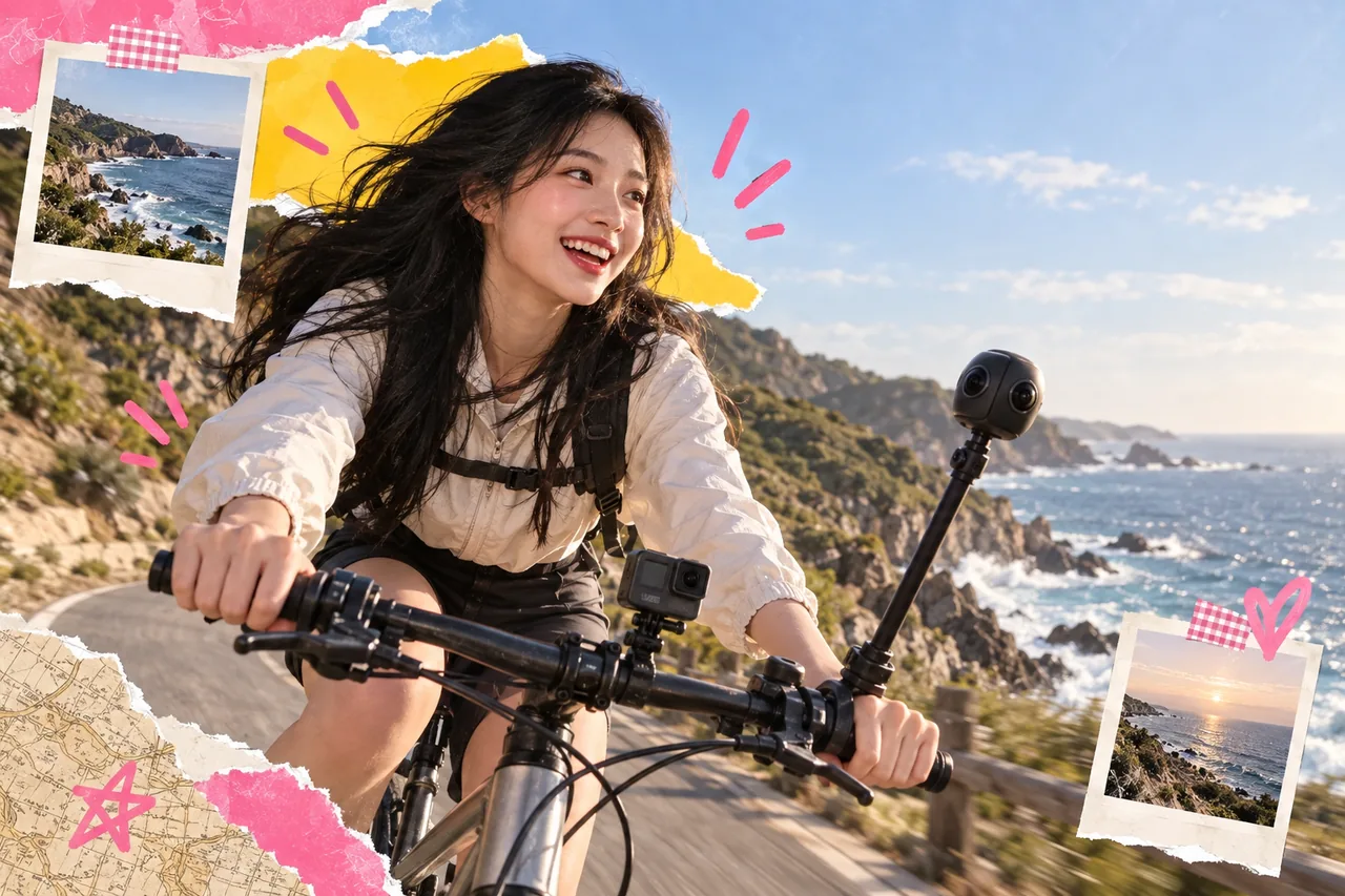 3. Action camera và camera 360: dành cho chuyển động và góc quay khó