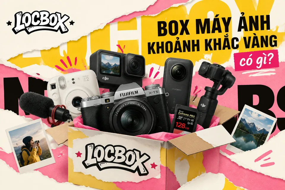 Box BOX MÁY ẢNH · KHOẢNH KHẮC VÀNG có gì cho người mê chụp ảnh?