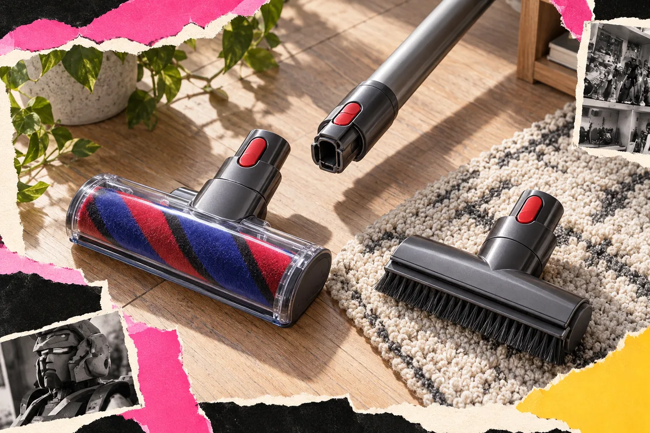 Đổi đầu hút khi đang dọn nhà