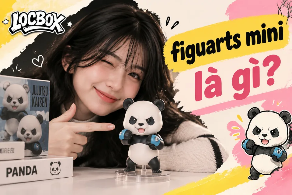 Figuarts Mini Panda là gì? Dòng figure nhỏ của Bandai cho fan Jujutsu Kaisen