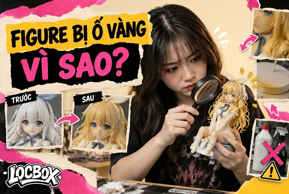 Figure bị ố vàng vì sao? Cách phòng tránh và rủi ro khi tẩy