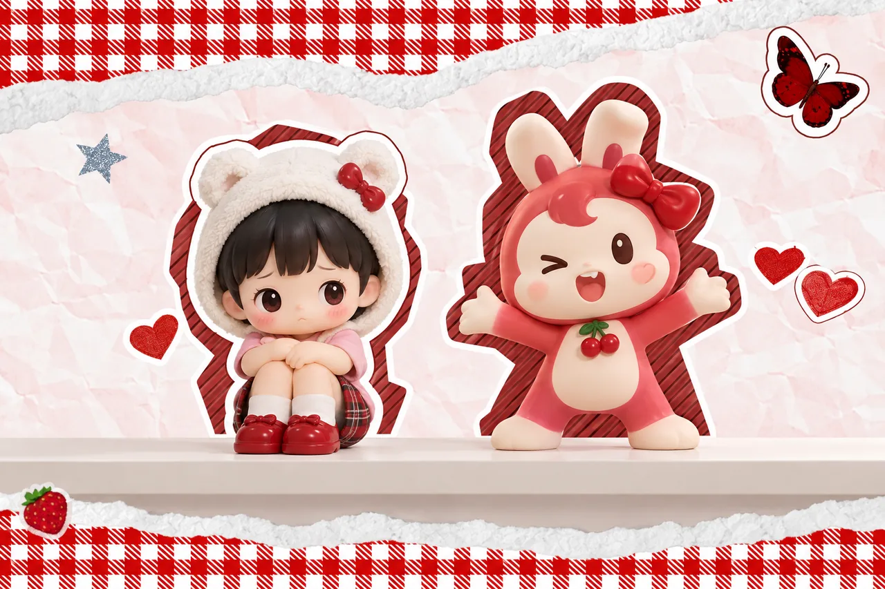 Hacipupu khác gì với một nhân vật art toy quá nổi bật?
