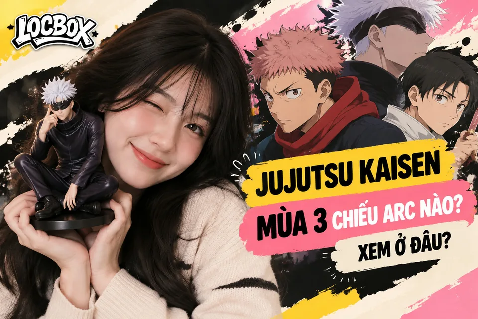 Jujutsu Kaisen mùa 3 2026 chiếu arc nào, xem ở đâu?