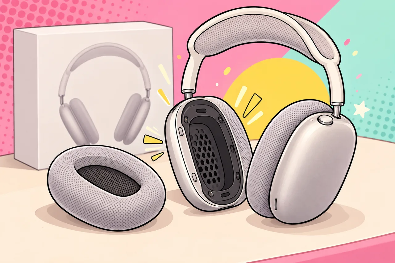 AirPods Max và bao bì gốc