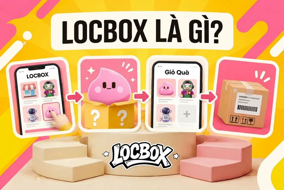 LOCBOX là gì? Cách hoạt động từ lúc mở box tới khi nhận món