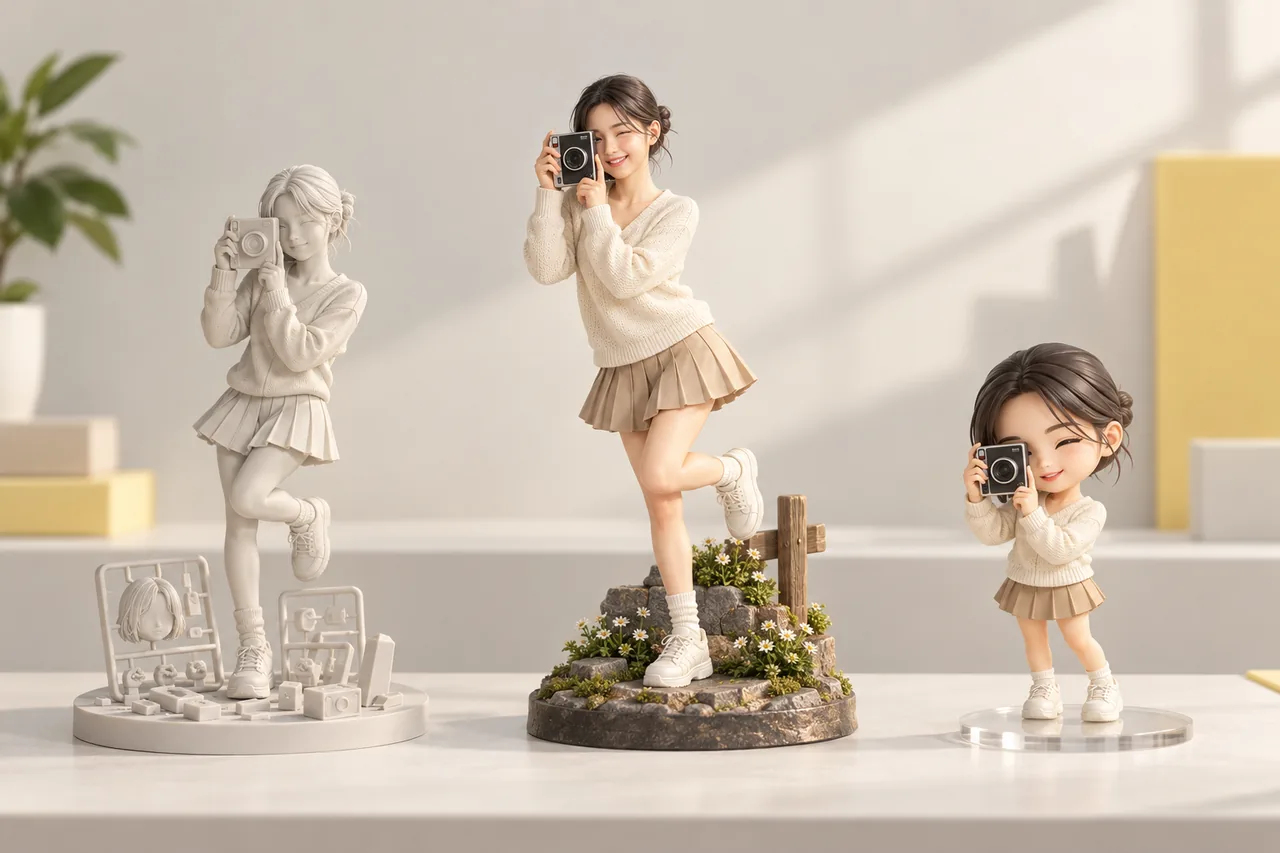 Phân biệt mô hình resin, tượng resin và figure PVC