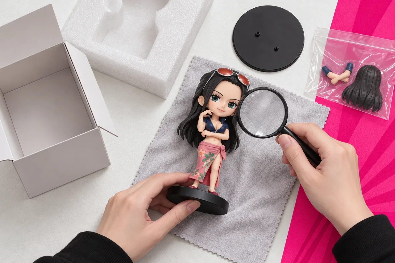 Checklist kiểm tra trước khi mua mô hình Nico Robin