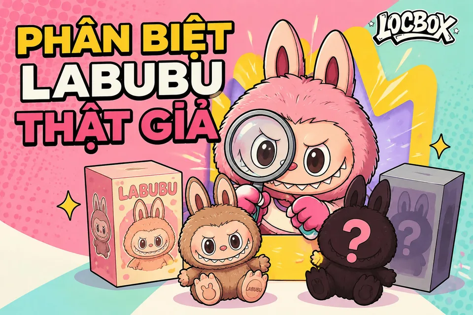 Phân biệt Labubu thật giả: hướng dẫn đầy đủ cập nhật 2026