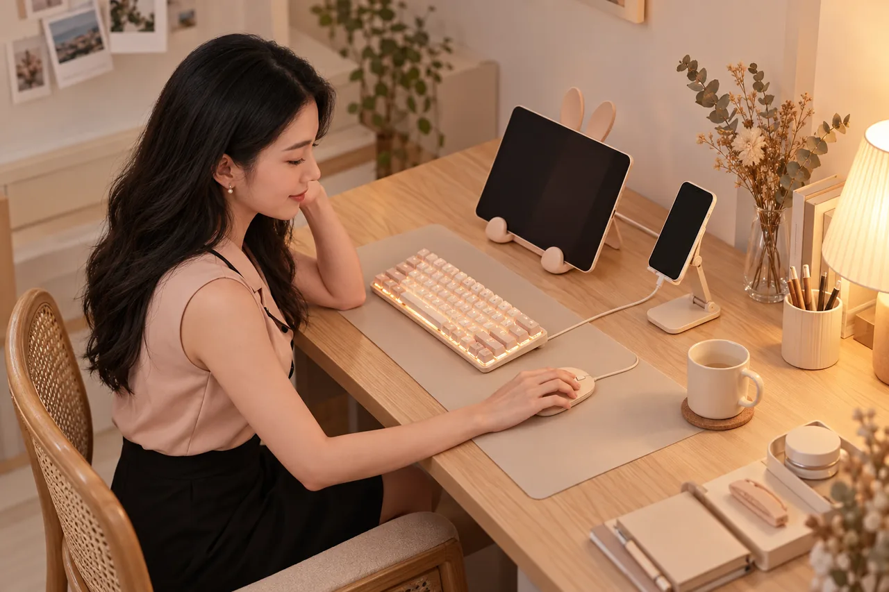 Nhóm bàn làm việc: nâng cấp nhỏ nhưng thấy rõ mỗi ngày