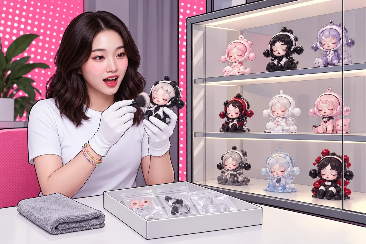 Bảo quản và trưng bày Skullpanda