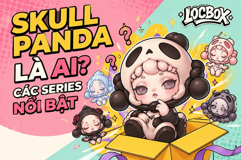 Skull Panda là ai? Các series nổi bật của nhân vật này