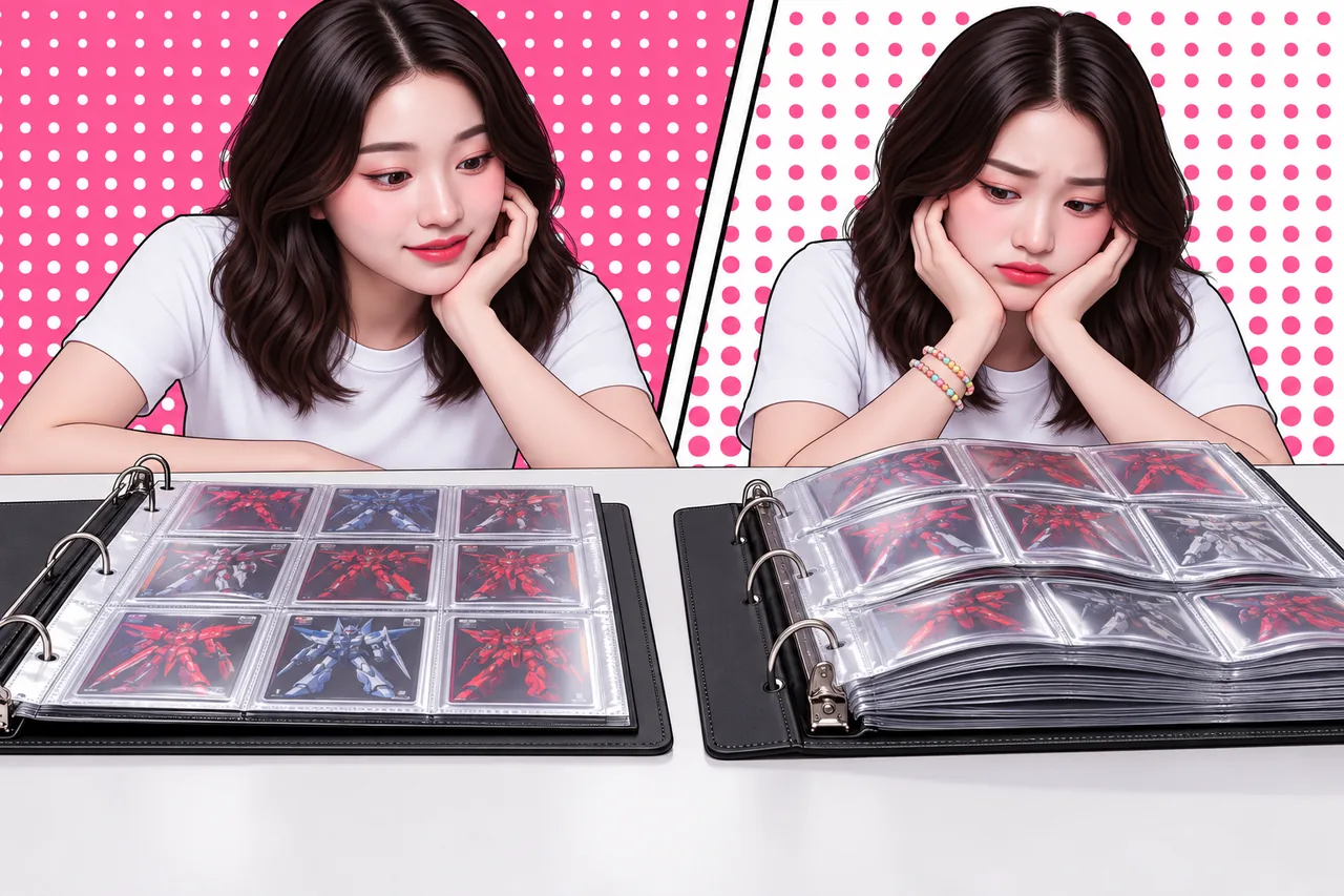 5. Xếp binder quá đầy
