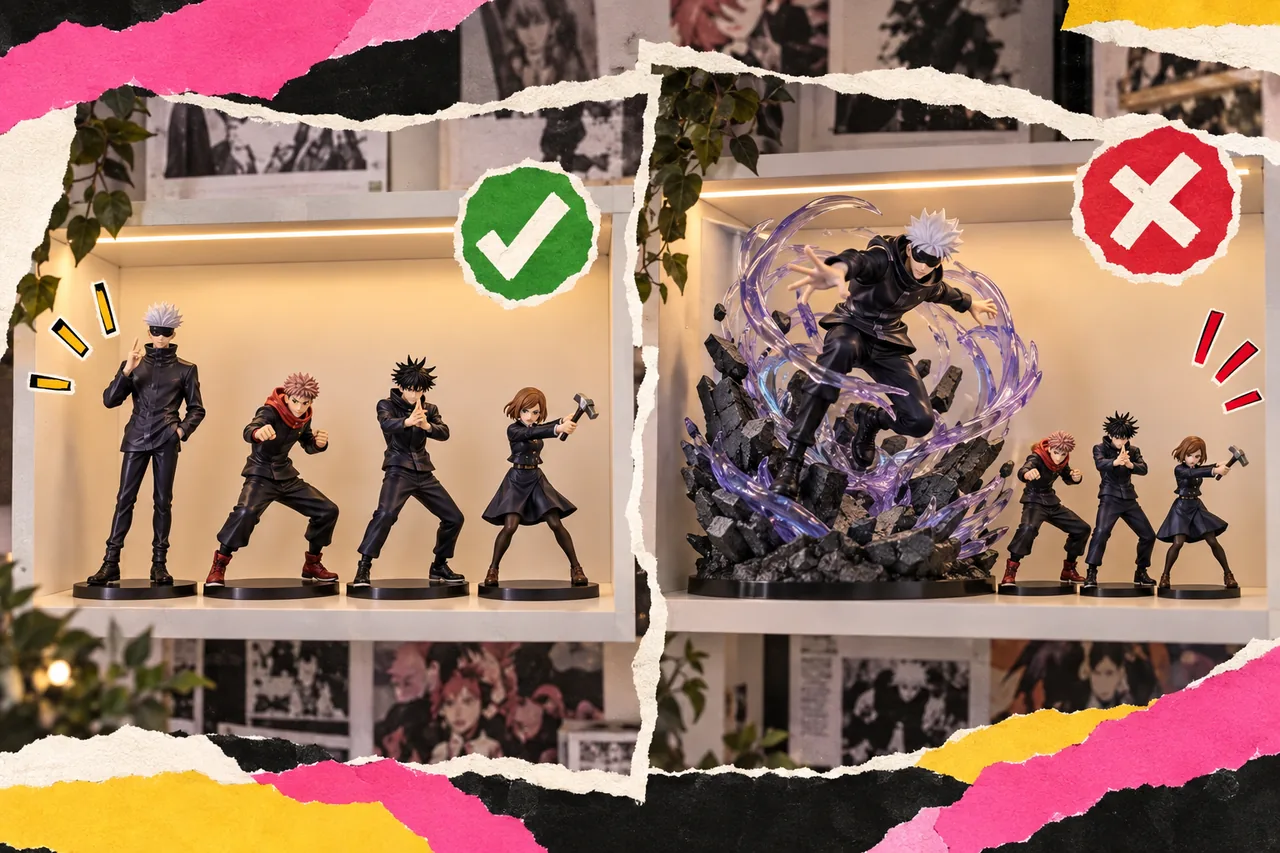 Tủ Jujutsu Kaisen theo nhóm nhân vật