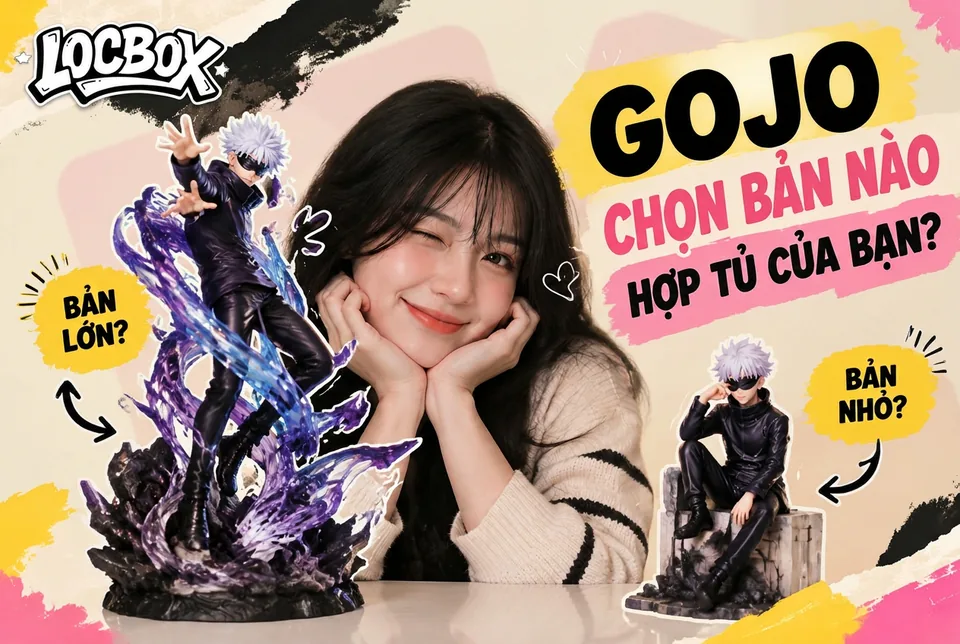So sánh các studio làm tượng Gojo: chọn bản nào hợp tủ của bạn
