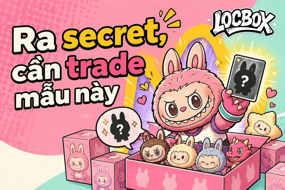 Văn hóa săn secret và trade full set trong cộng đồng art toy