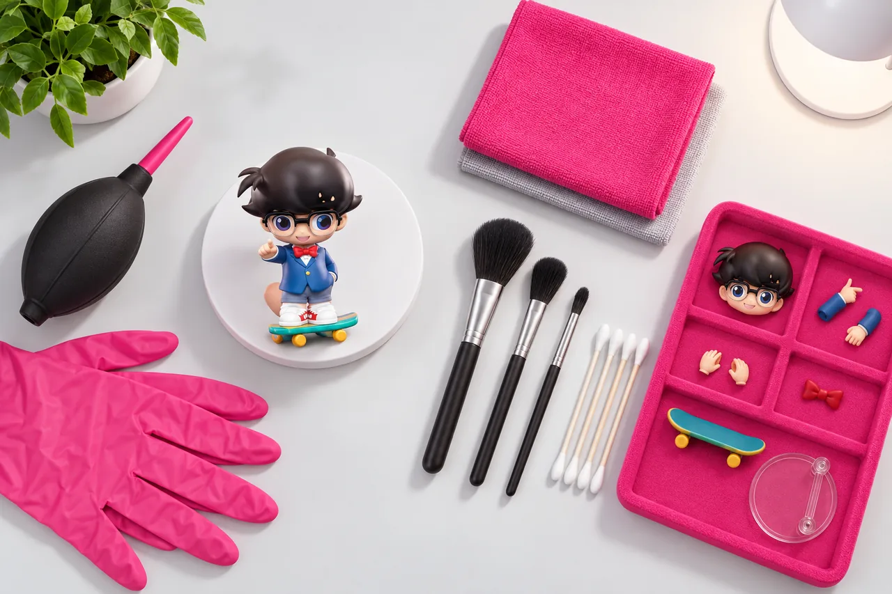 Bộ cơ bản cho tủ figure tại nhà